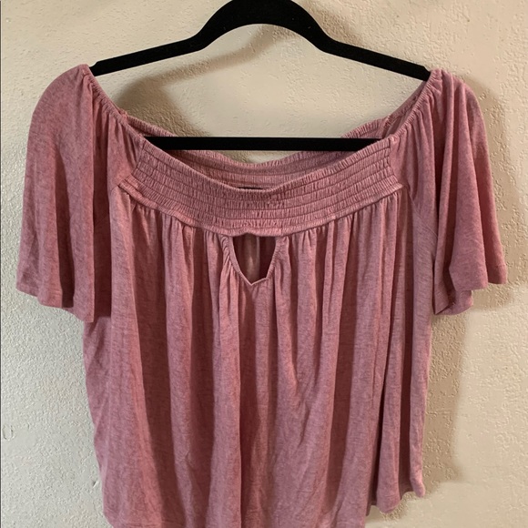 Moral Fiber Off The Shoulder Top- Size M - Picture 2 of 3